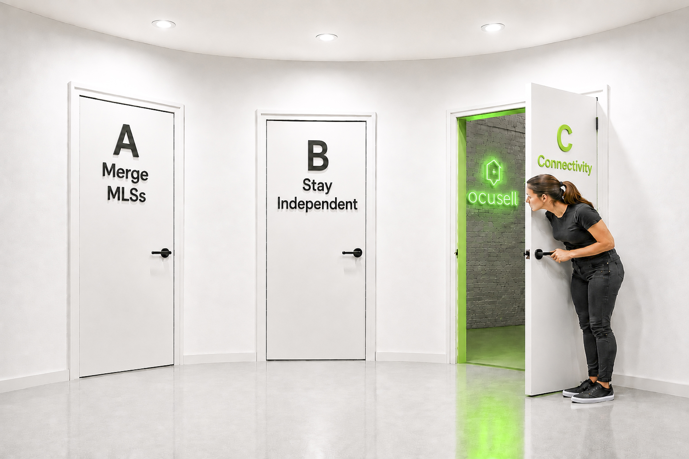 Ocusell Hiding Behind Door 3